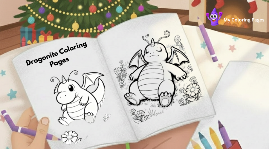 Dragonite Coloring Pages