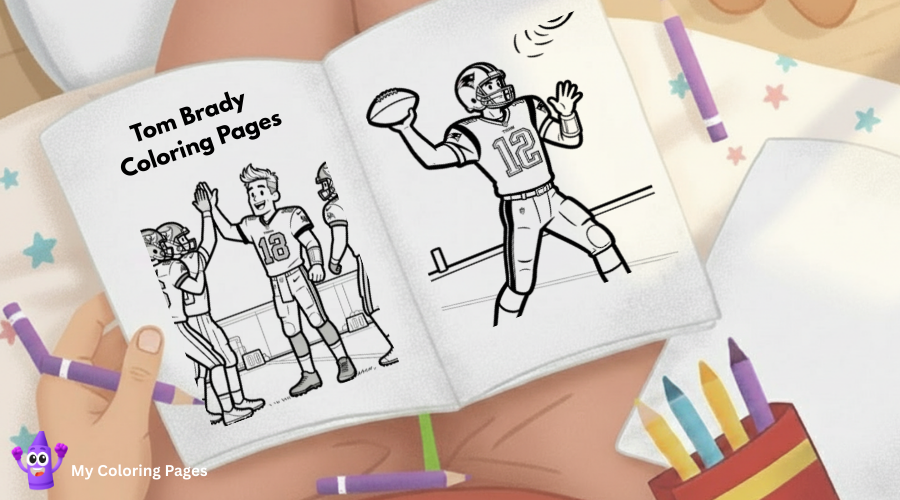 Tom Brady Coloring Pages
