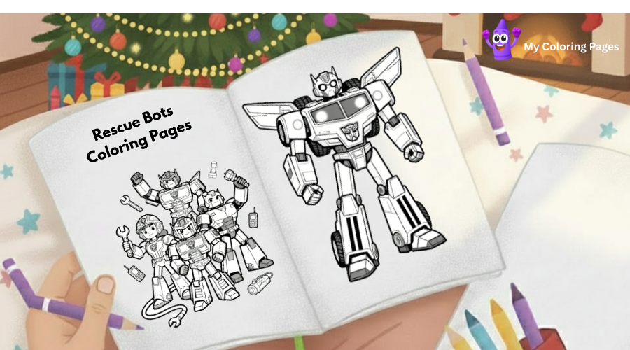 Rescue Bots Coloring Pages