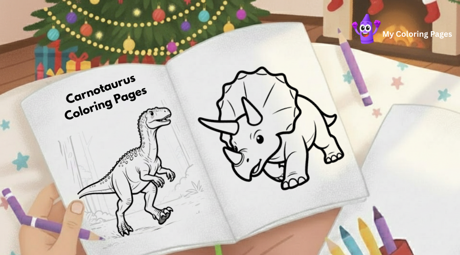 Carnotaurus Coloring Pages