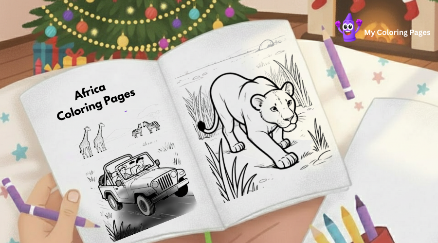 Africa Coloring Pages