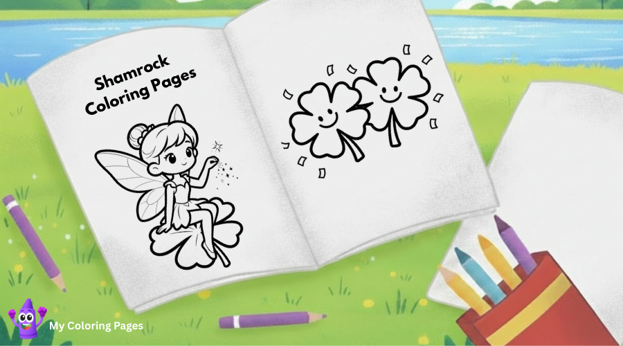 Shamrock Coloring Pages