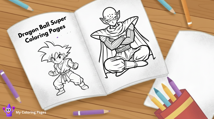 Dragon Ball Super Coloring Pages