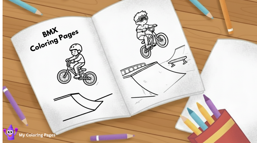 BMX Coloring Pages