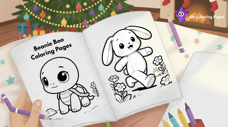 Beanie Boo Coloring Pages