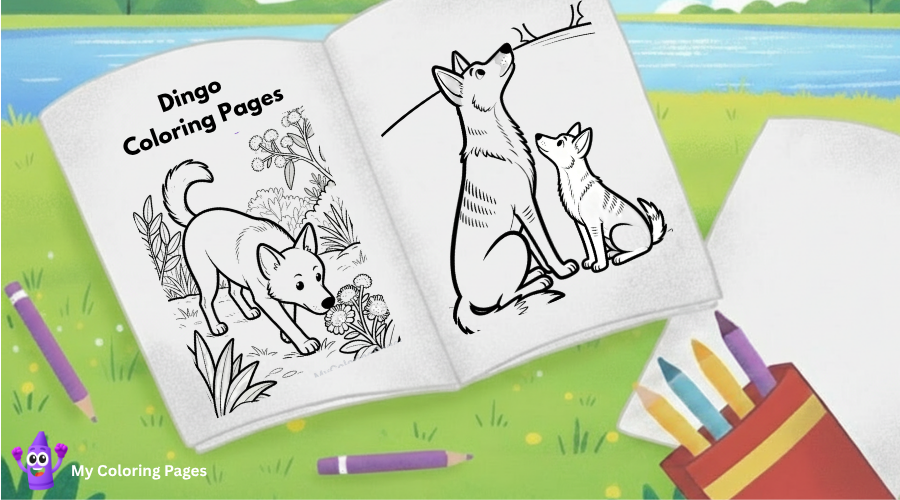 Dingo Coloring Pages