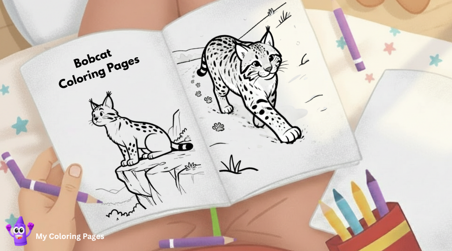 Bobcat Coloring Pages