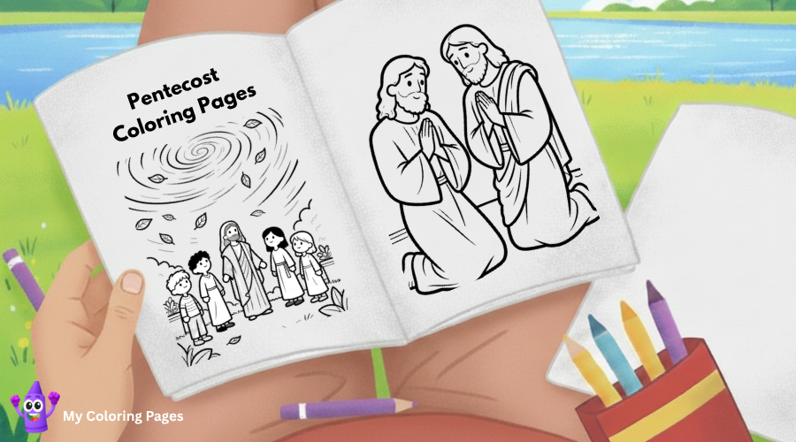 Pentecost Coloring Pages