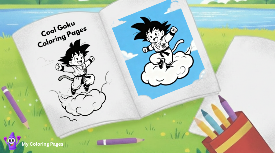Cool Goku Coloring Pages