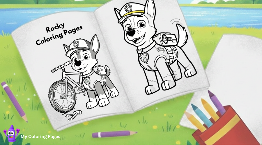 Rocky Coloring Pages