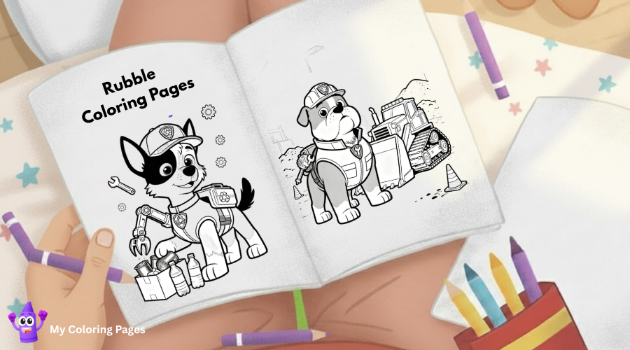 Rubble Coloring Pages