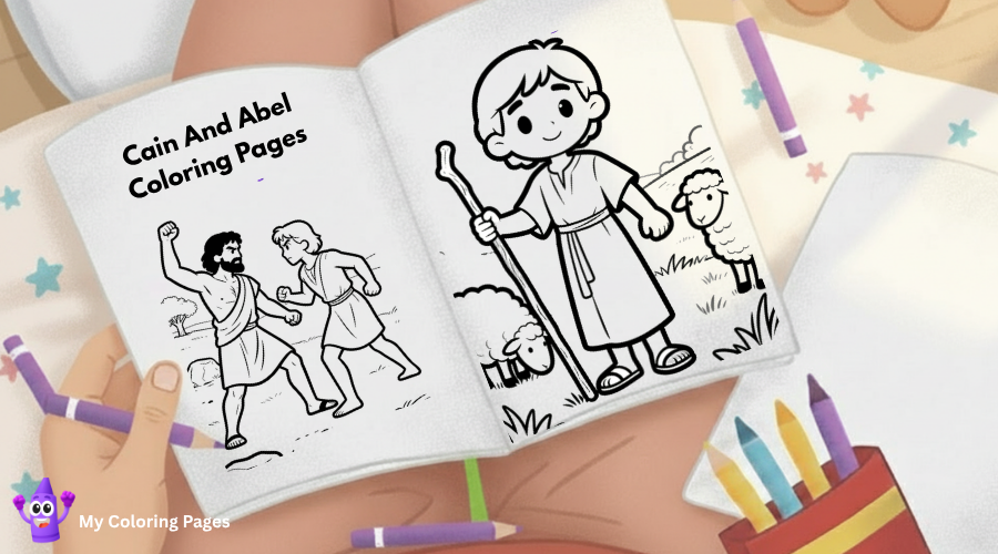 Cain And Abel Coloring Pages