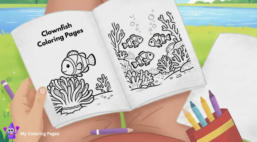 Clownfish Coloring Pages