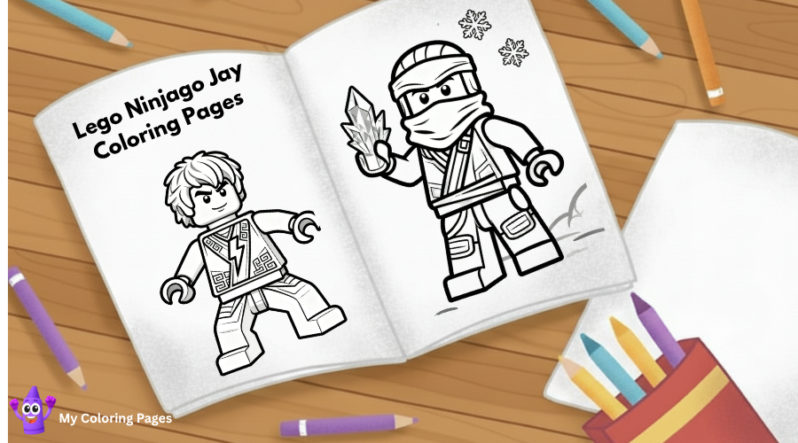 Lego Ninjago Jay Coloring Pages