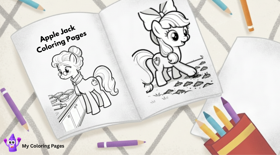 Apple Jack Coloring Pages