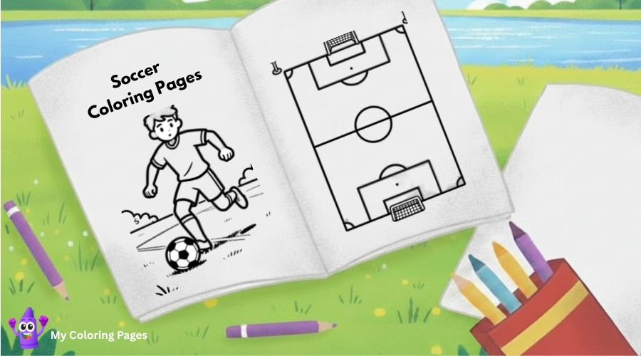 Dibujos de fútbol para colorear