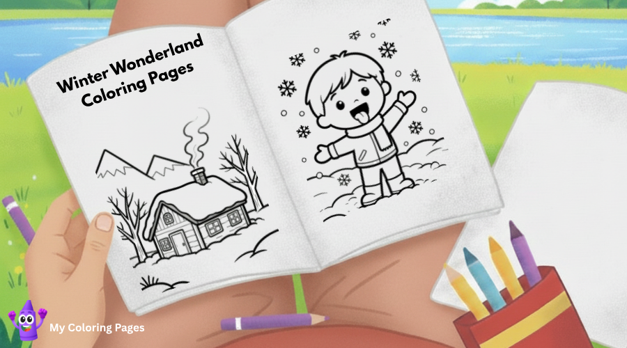 Winter Wonderland Coloring Pages