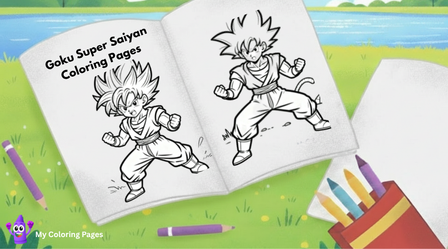 Goku Super Saiyan Coloring Pages