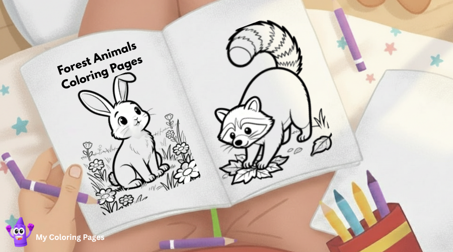 Forest Animals Coloring Pages