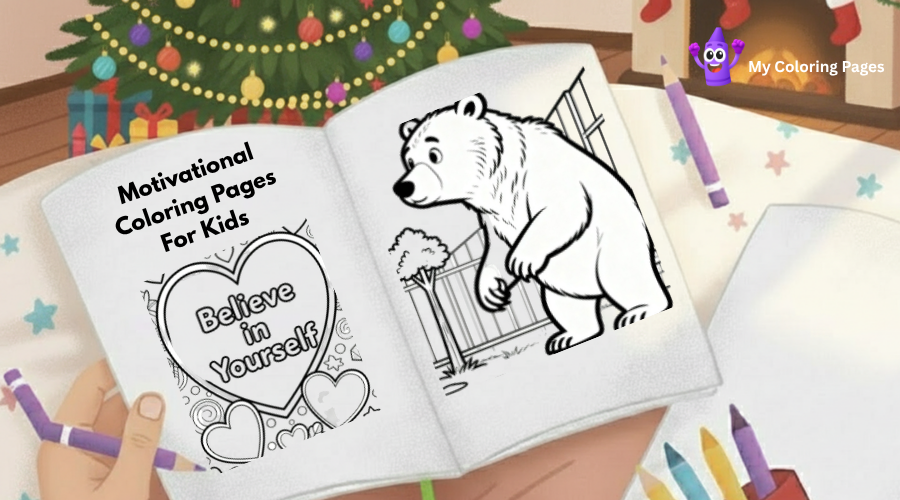 Motivational Coloring Pages For Kids