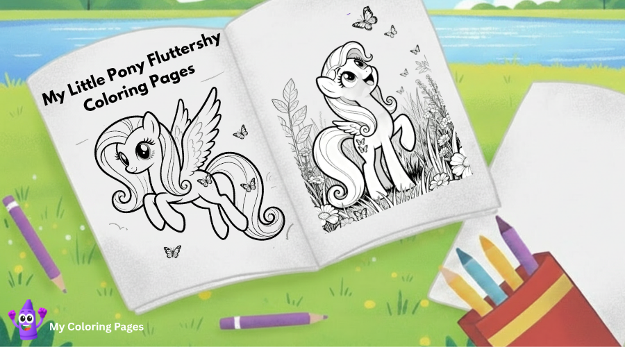 My Little Pony Fluttershy Coloring Pages