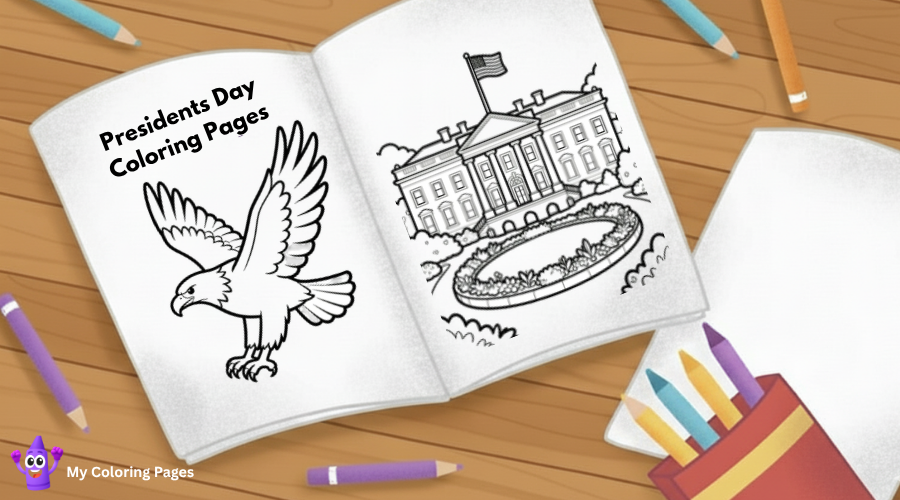 Presidents Day Coloring Pages